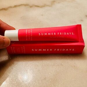 Summer Fridays Lip Butter Balm, shade Pink Guava. 0.5 oz